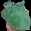 Natural Green Cubic Fluorite, Mineral Specimen:Xianghualing,Hunan (170*140*90MM) - image 2