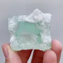 Natural Green Cubic Fluorite, Mineral Specimen:Xianghualing,Hunan (35*35*35MM) - image 4