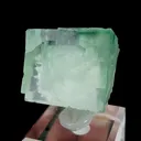 Natural Green Cubic Fluorite, Mineral Specimen:Xianghualing,Hunan (35*40*35MM) - image 2