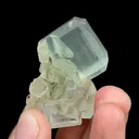 Natural Green Cubic Fluorite, Mineral Specimen:Xianghualing,Hunan (35*40*40MM) - image 4