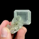 Natural Green Cubic Fluorite, Mineral Specimen:Xianghualing,Hunan (35*40*40MM) - image 6