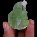 Natural Green Cubic Fluorite, Mineral Specimen:Xianghualing,Hunan (50*35*30MM) - image 5
