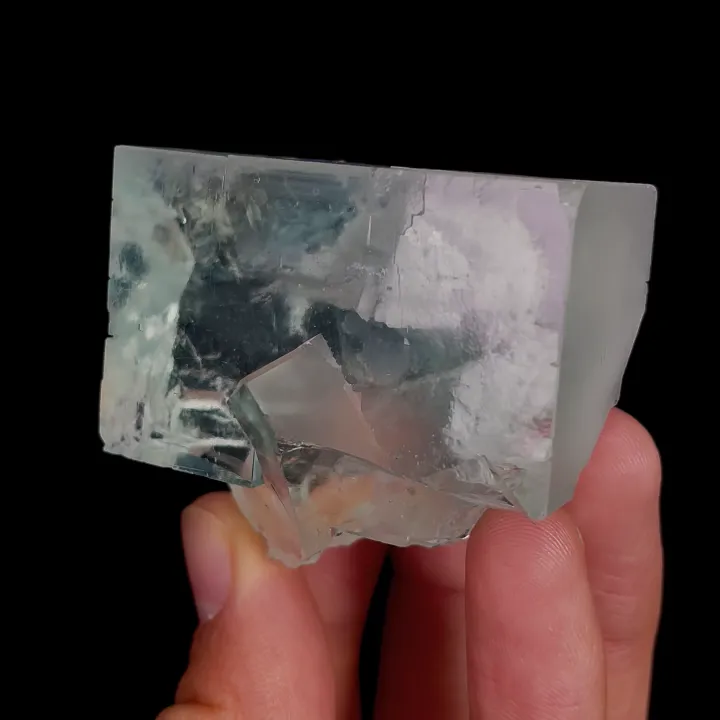 Natural Green Cubic Fluorite, Mineral Specimen:Xianghualing,Hunan (50*45*40MM) - image 2