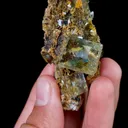 Natural Green Cubic Fluorite, Mineral Specimen:Xianghualing,Hunan (60*25*35MM) - image 4