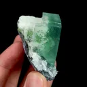Natural Green Cubic Fluorite, Mineral Specimen:Xianghualing,Hunan (60*45*40MM) - image 5