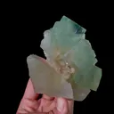 Natural Green Cubic Fluorite, Mineral Specimen:Xianghualing,Hunan (70*110*70MM) - image 4