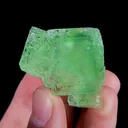Natural Green Cubic Fluorite, Mineral Specimen:Yaogangxian,Hunan (30*30*20MM) - image 4