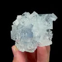 Natural Green Cubic Fluorite, Mineral Specimen:Zhejiang,China (70*50*20MM) - image 2