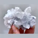 Natural Green Cubic Fluorite with Quartz and Calcite, Mineral Specimen: Yaogangxian,Hunan (75*50*45MM) - image 2