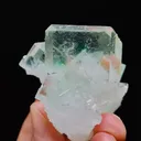 Natural Green Cubic Fluorite,Mineral Specimen:Zhejiang,China (55*60*45MM) - image 5
