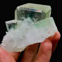 Natural Green Cubic Fluorite,Mineral Specimen:Zhejiang,China (55*60*45MM) - image 7