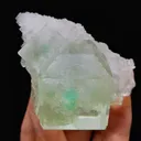 Natural Green Cubic Fluorite,Mineral Specimen:Zhejiang,China (55*60*45MM) - image 3