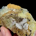 Natural Green Cubic Transparent Fluorite and Calcite, Mineral Specimen:Zhejiang,China (75*30*35MM) - image 3