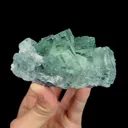 Natural Green Cubic Transparent Fluorite , Mineral Specimen:Zhejiang,China (95*50*45MM) - image 3
