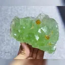 Natural Green Fluorite and Barite comes from Jiangxi,China 130*75*30MM - image 2