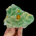 Natural Green Fluorite and Barite, Mineral Specimen:Jiangxi,China (100*75*30MM) - image 2