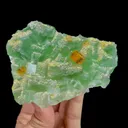 Natural Green Fluorite and Barite, Mineral Specimen:Jiangxi,China (100*75*30MM) - image 4