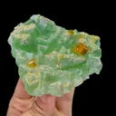 Natural Green Fluorite and Barite, Mineral Specimen:Jiangxi,China (100*75*30MM) - image 3