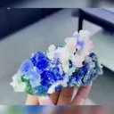 Natural Green Fluorite and Calcite coexist comes from Fujian,China 150*30*65MM - image 4