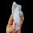 Natural Green Fluorite and Calcite comes from Hunan,China 55*110*35MM - image 2