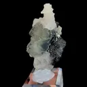 Natural Green Fluorite and Calcite Cubes, Mineral Specimen:Xianghualing,Hunan (45*50*85MM) - image 2