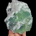Natural Green Fluorite and Calcite, Mineral Specimen:Fujian,China (110*110*65MM) - image 2