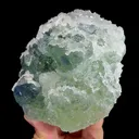 Natural Green Fluorite and Calcite, Mineral Specimen:Fujian,China (110*110*65MM) - image 3
