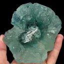 Natural Green Fluorite and Calcite, Mineral Specimen:Fujian,China (110*95*65MM) - image 2