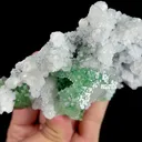 Natural Green Fluorite and Calcite, Mineral Specimen:Fujian,China (115*80*45MM) - image 2