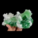 Natural Green Fluorite and Calcite, Mineral Specimen:Fujian,China (155*75*50MM) - image 3