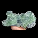 Natural Green Fluorite and Calcite, Mineral Specimen:Fujian,China (200*100*90MM) - image 1