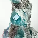 Natural Green Fluorite and Calcite, Mineral Specimen:Fujian,China (90*165*60MM) - image 2