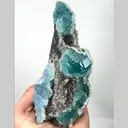 Natural Green Fluorite and Calcite, Mineral Specimen:Fujian,China (90*165*60MM) - image 4