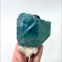 Natural Green Fluorite and Calcite, Mineral Specimen:Fujian,China (90*70*55MM) - image 4