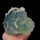 Natural Green Fluorite and Calcite Mineral Specimen,High Quality Specimen,FUJIAN,CHINA(150*120*68mm) - image 4