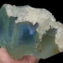 Natural Green Fluorite and Calcite Mineral Specimen,High Quality Specimen,FUJIAN,CHINA(155*110*90mm) - image 2