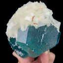 Natural Green Fluorite and Calcite Mineral Specimen,High Quality Specimen,FUJIAN,CHINA(94*86*77mm) - image 2