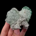 Natural Green Fluorite and Calcite Mineral Specimen,High Quality Specimen,FUJIAN,CHINA(97*65*54mm) - image 3