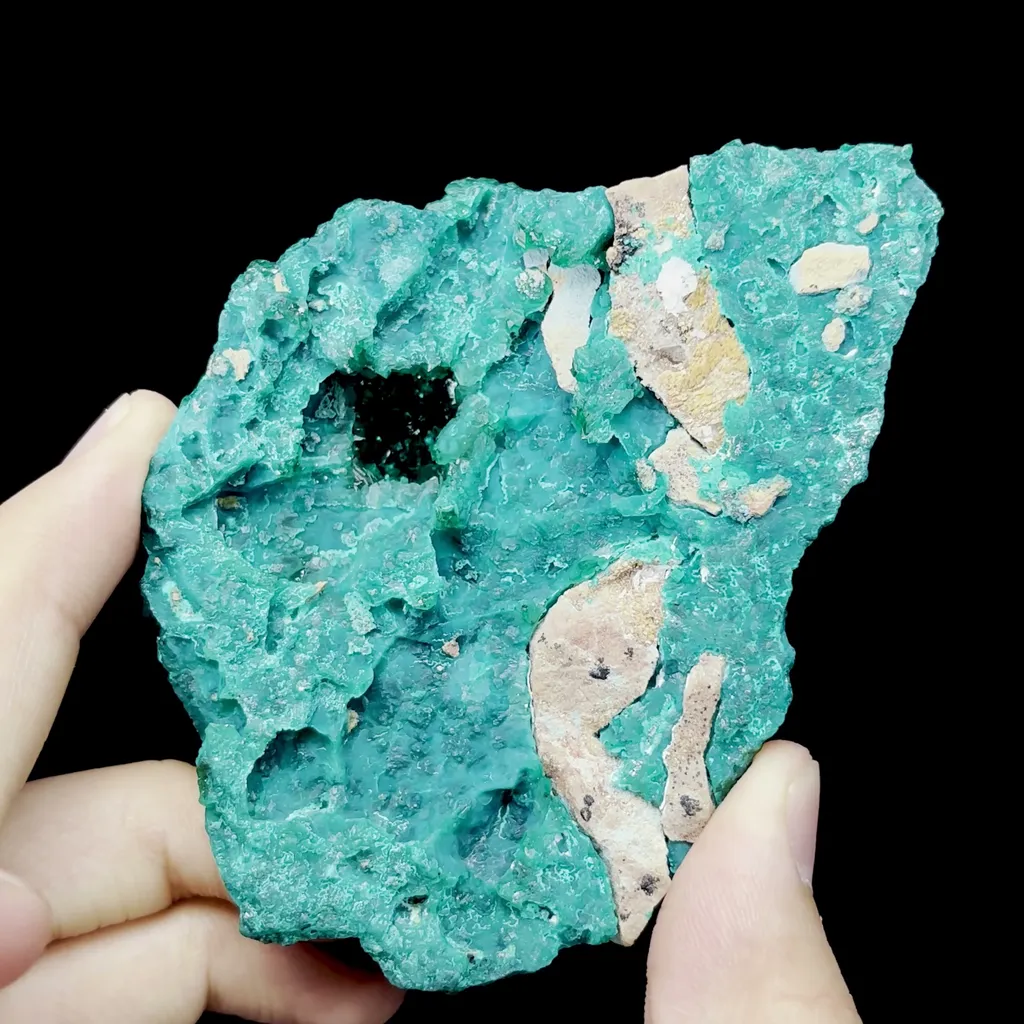 Natural Green Fluorite and Calcite Mineral Specimen,High Quality Specimen,NAMIBIA(95*65*25mm) - image 3
