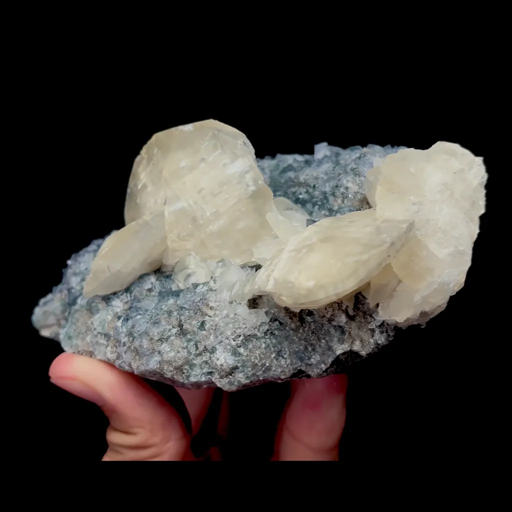 Natural Green Fluorite and Calcite Mineral Specimen,High Quality Specimen,XIANGHUALING,HUNAN,CHINA(135*78*60mm) - image 4