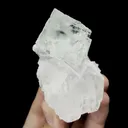 Natural Green Fluorite and Calcite Mineral Specimen,High Quality Specimen,ZHEJIANG,CHINA(39*36*70mm) - image 1