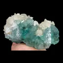 Natural Green Fluorite and Calcite, Mineral Specimen:Xianghualing,Hunan (160*80*60MM) - image 3