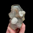Natural Green Fluorite and Calcite, Mineral Specimen:Xianghualing,Hunan (45*75*30MM) - image 1