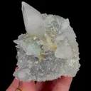 Natural Green Fluorite and Calcite, Mineral Specimen:Xianghualing,Hunan (70*55*75MM) - image 4