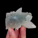 Natural Green Fluorite and Calcite, Mineral Specimen:Xianghualing,Hunan (70*55*75MM) - image 1