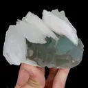 Natural Green Fluorite and Calcite, Mineral Specimen:Xianghualing,Hunan (90*65*55MM) - image 5