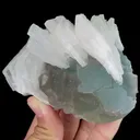 Natural Green Fluorite and Calcite, Mineral Specimen:Xianghualing,Hunan (90*65*55MM) - image 2