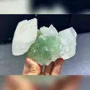 Natural Green Fluorite and Calcite Symbiosis comes from Fujian,China 130*85*50MM - image 2