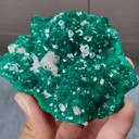 Natural Green Fluorite and Calcite Symbiosis comes from Namibia 95*65*25MM - image 4