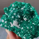 Natural Green Fluorite and Calcite Symbiosis comes from Namibia 95*65*25MM - image 3